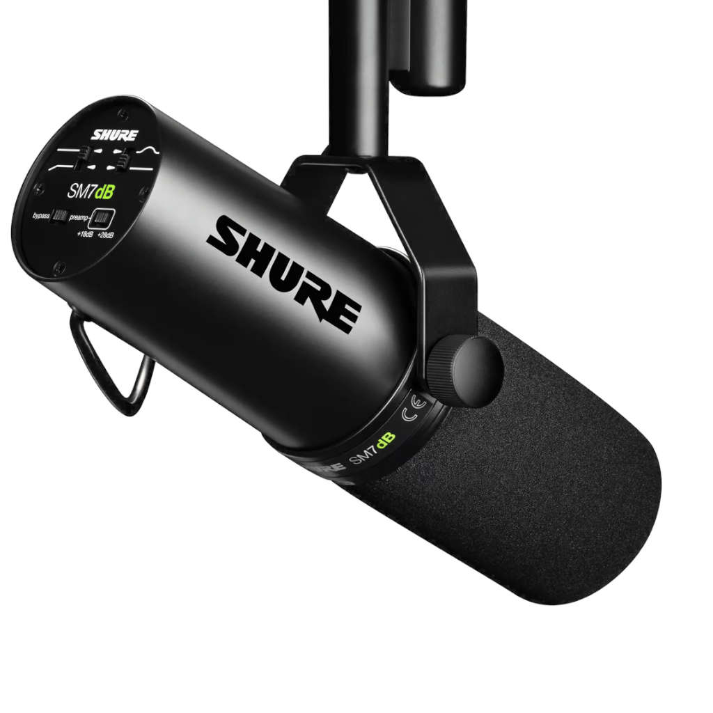 Shure SM7dB Active Dynamic Microphone