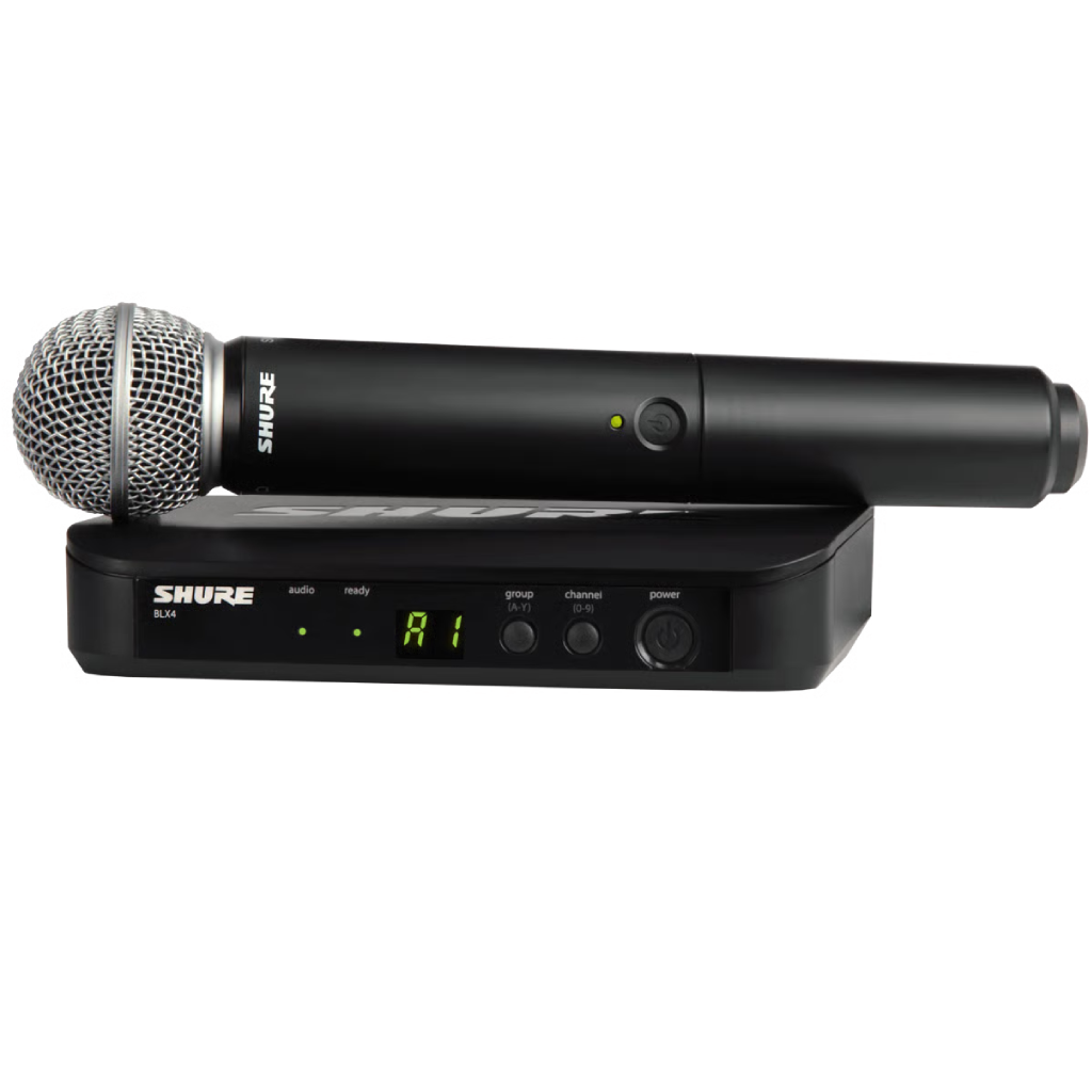 Shure BLX24/SM58 Wireless Vocal Microphone System - K3E
