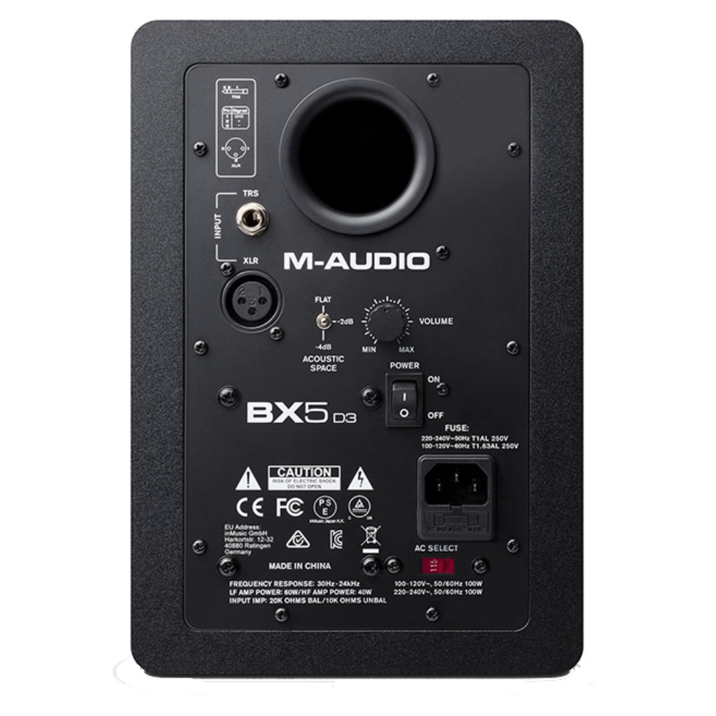 M-Audio BX5 D3 5 Powered Studio Reference Monitors - (Each)
