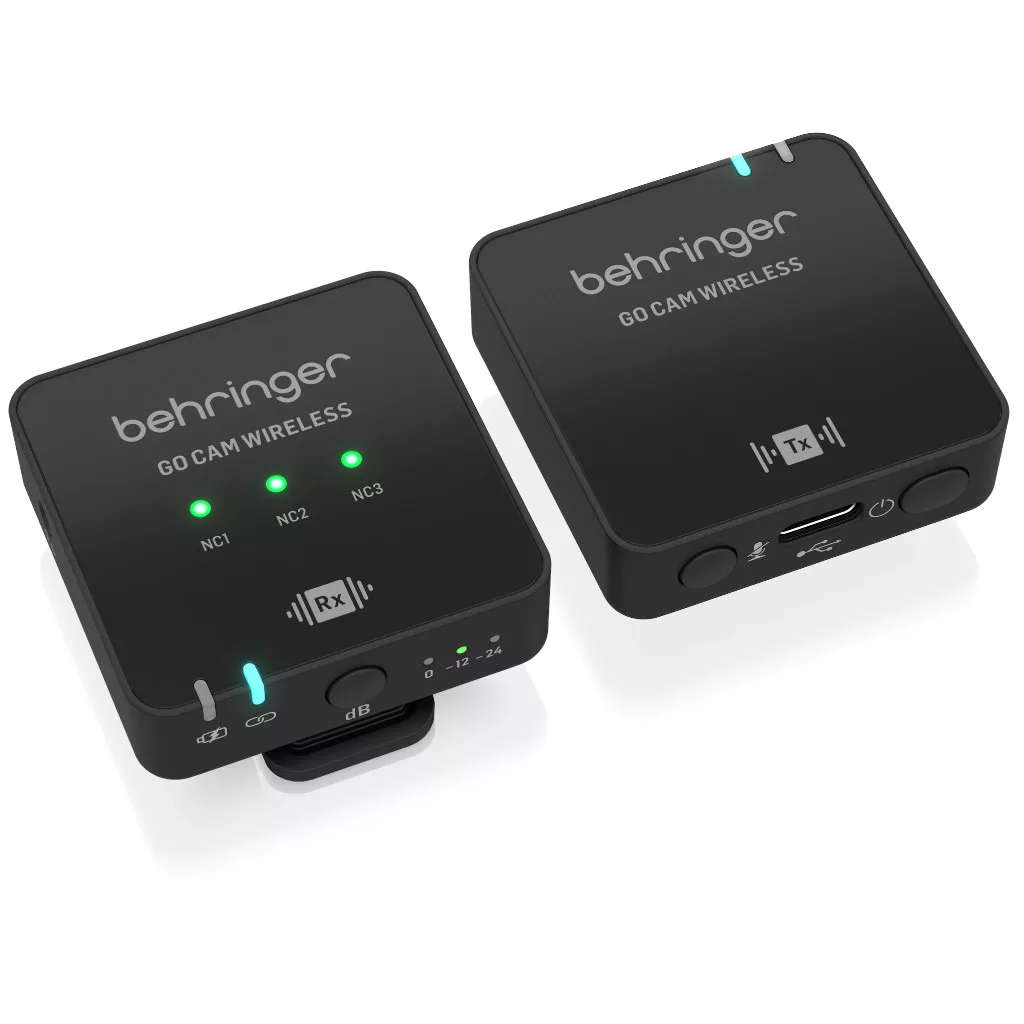 Behringer GO CAM Wireless - Digital Wireless Clip-On Microphone System