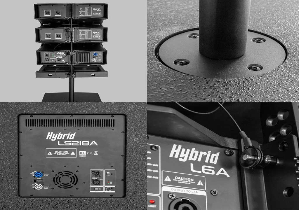 Hybrid LS218A Combo Active PA System