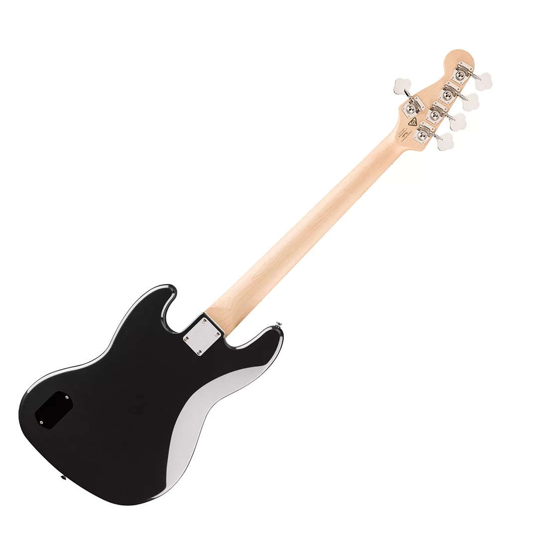 Squier Affinity Series® Active Jazz Bass® V Bass Guitar - Black Metallic