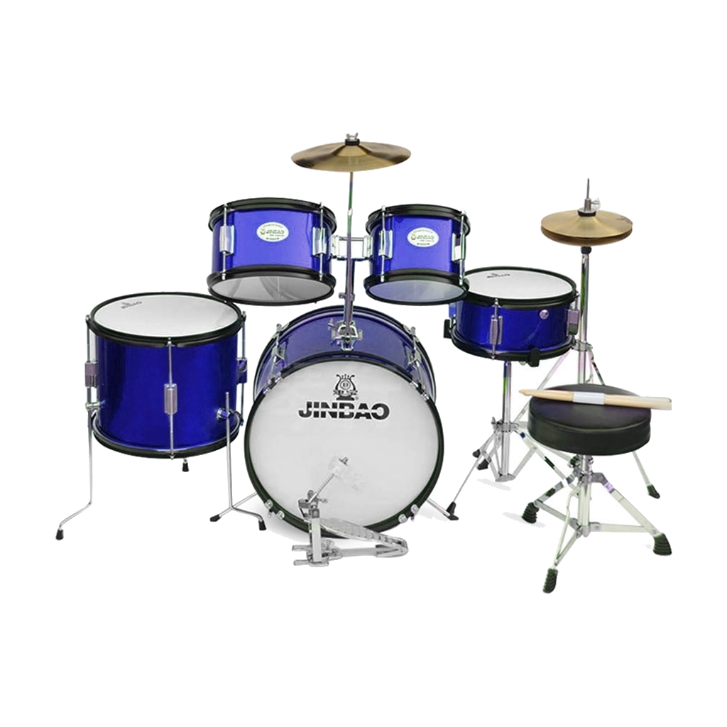 Jinbao Drumkit Junior 5 Piece  Blue