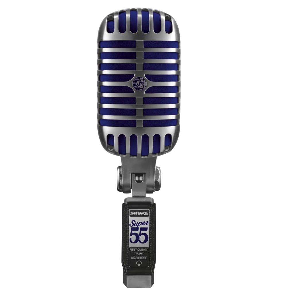 Shure Super 55 Deluxe Supercardioid Dynamic Vocal Microphone