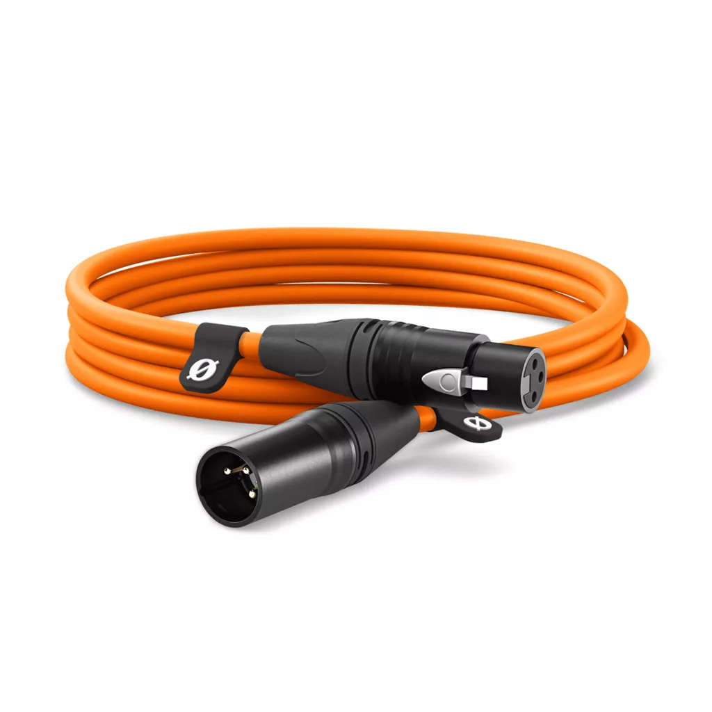 Rode Premium 3-Metre XLR Cable - Orange