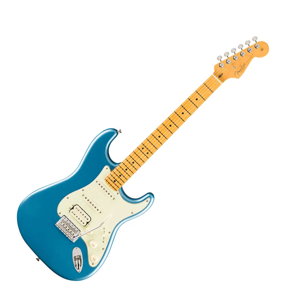 Fender American Professional Classic Stratocaster® HSS Electric Guitar - Faded Lake Placid Blue