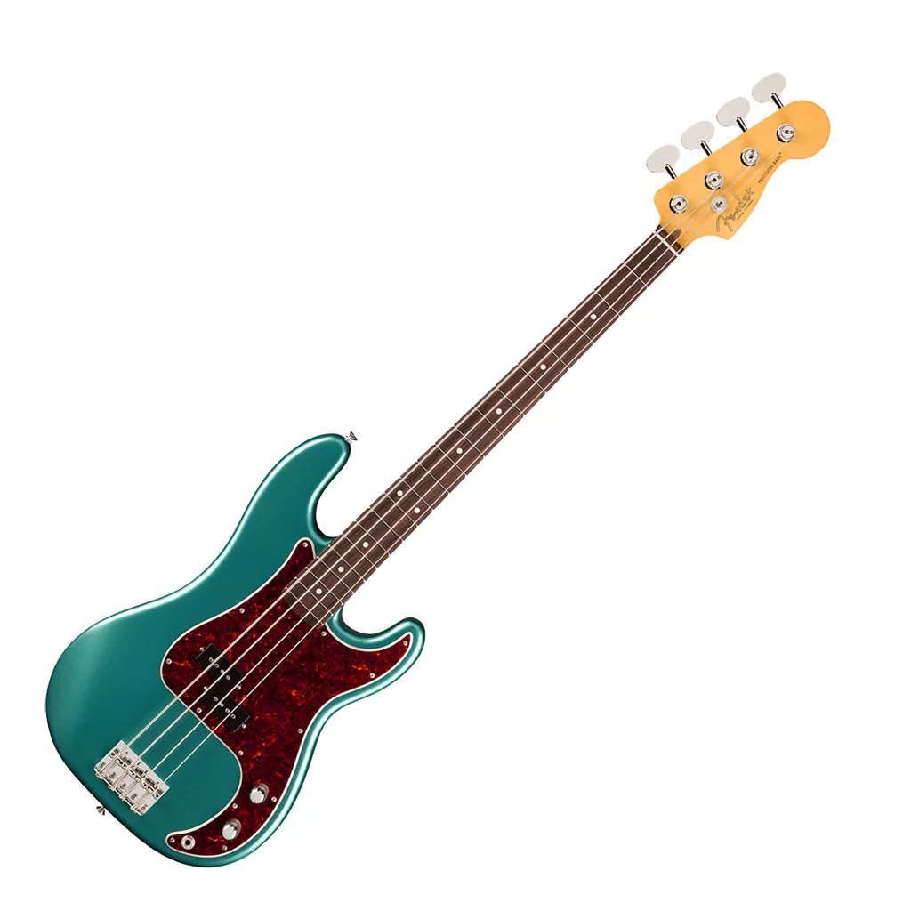 Fender American Professional Classic Precision Bass® Bass Guitar - Faded Sherwood Green Metallic