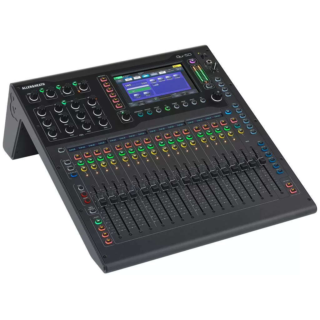 Allen & Heath QU-5D Compact 38-in/24-out 96kHz Digital Mixer
