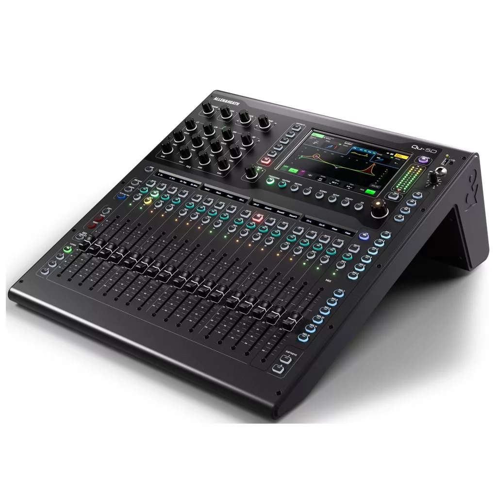 Allen & Heath QU-5D Compact 38-in/24-out 96kHz Digital Mixer