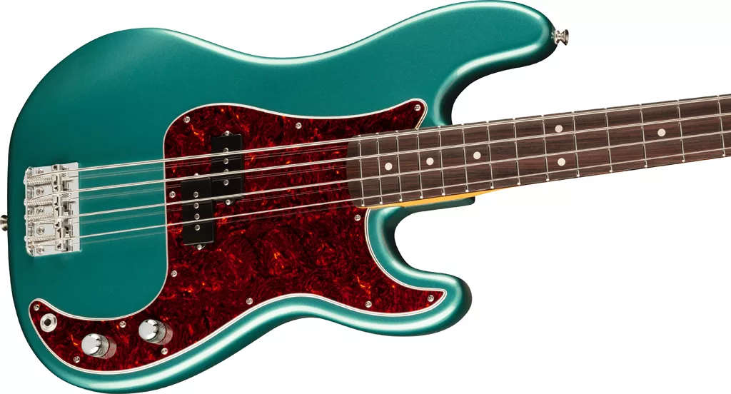 Fender American Professional Classic Precision Bass® Bass Guitar - Faded Sherwood Green Metallic