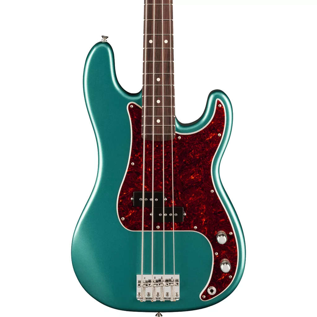Fender American Professional Classic Precision Bass® Bass Guitar - Faded Sherwood Green Metallic