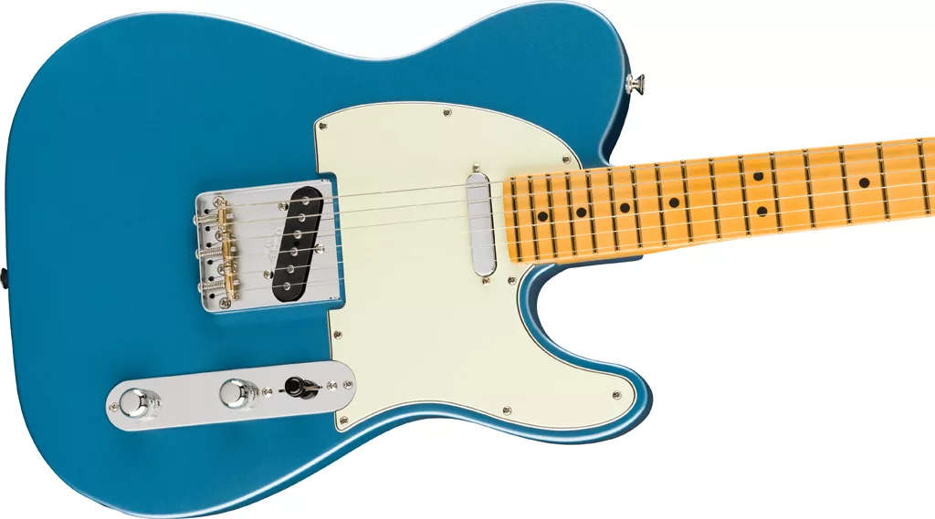 Fender American Professional Classic Telecaster® Electric Guitar - Faded Lake Placid Blue