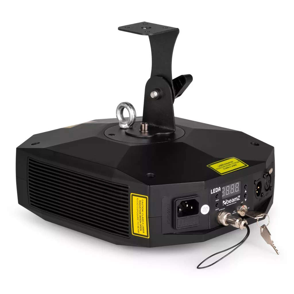 Beamz LEDA RGB 1.2Watt Animation Laser