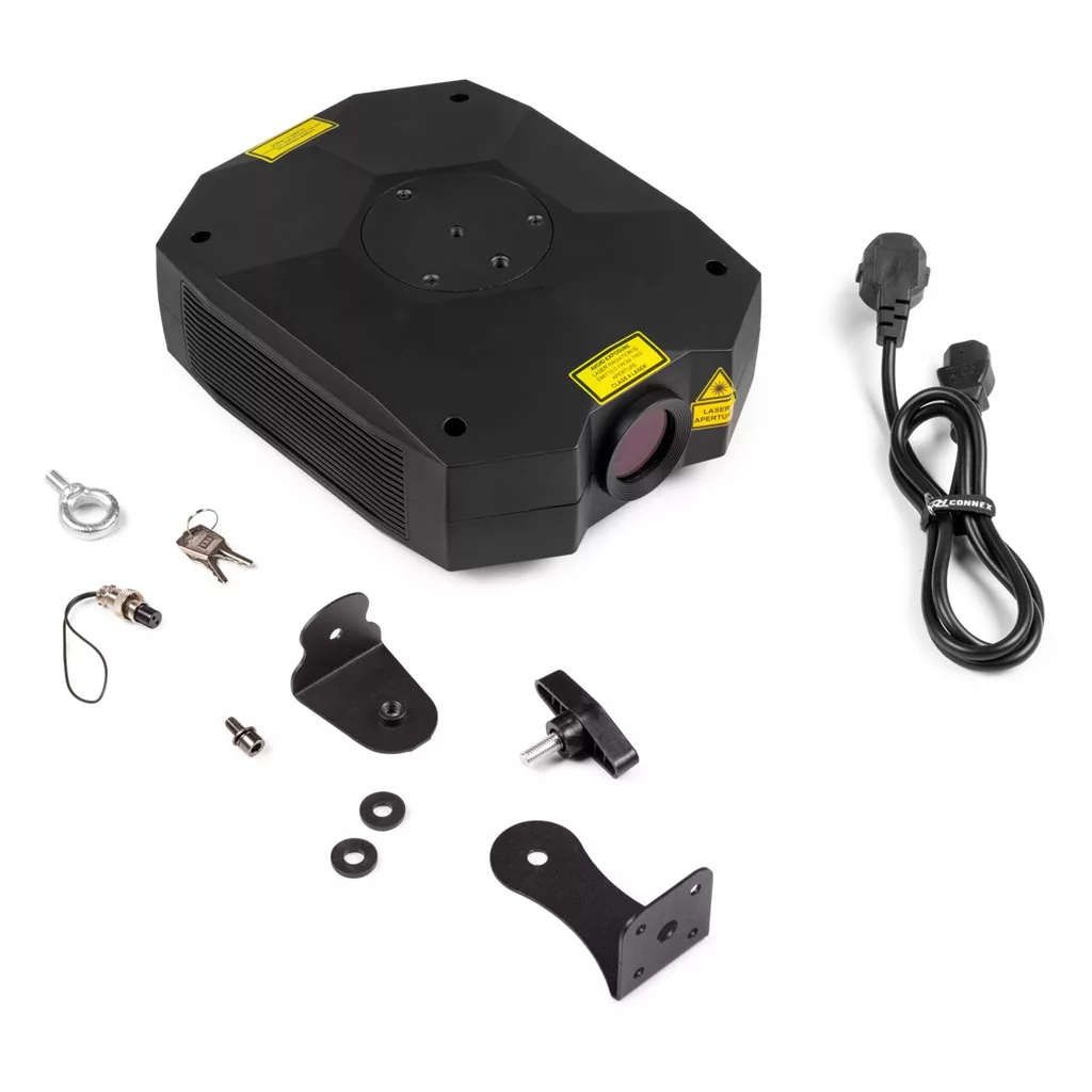 Beamz LEDA RGB 1.2Watt Animation Laser