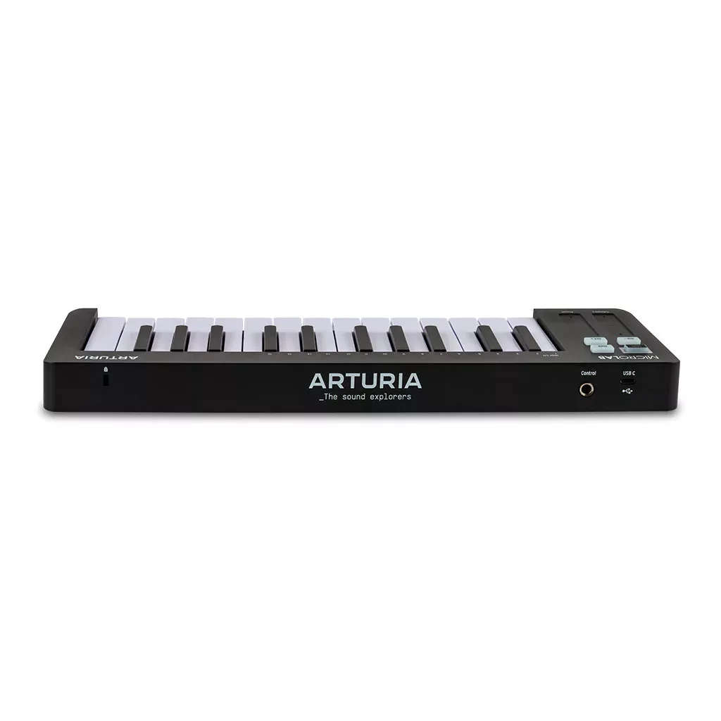 Arturia MicroLab 25 MK3 Slim-Key MIDI Controller - Black