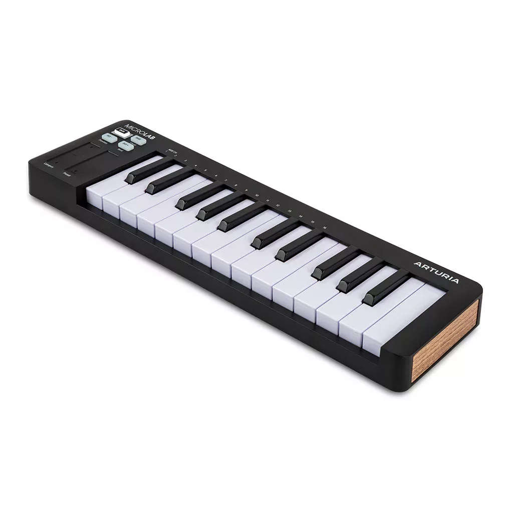Arturia MicroLab 25 MK3 Slim-Key MIDI Controller - Black