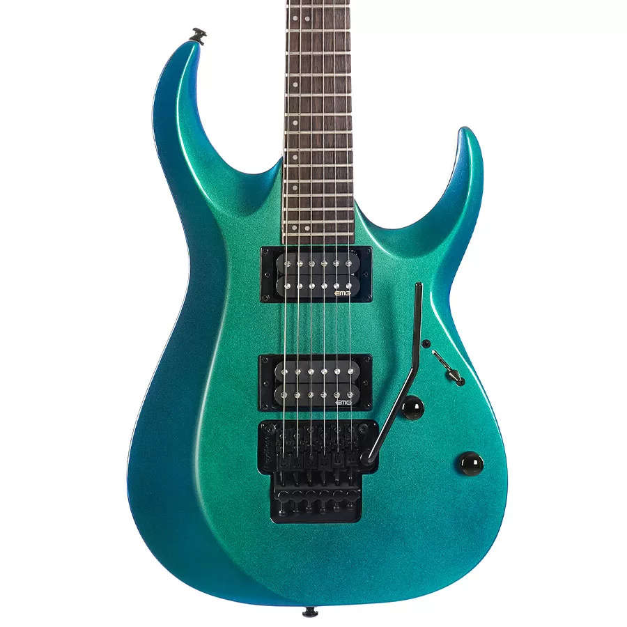 Cort X300 HH Electric Guitar - Flip Blue