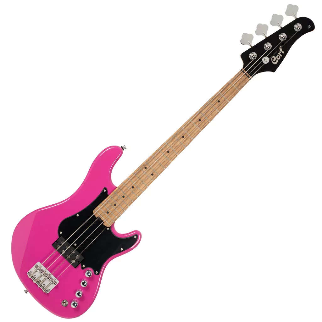 Cort GB Short Scale Bass Guitar - Fandango Purple