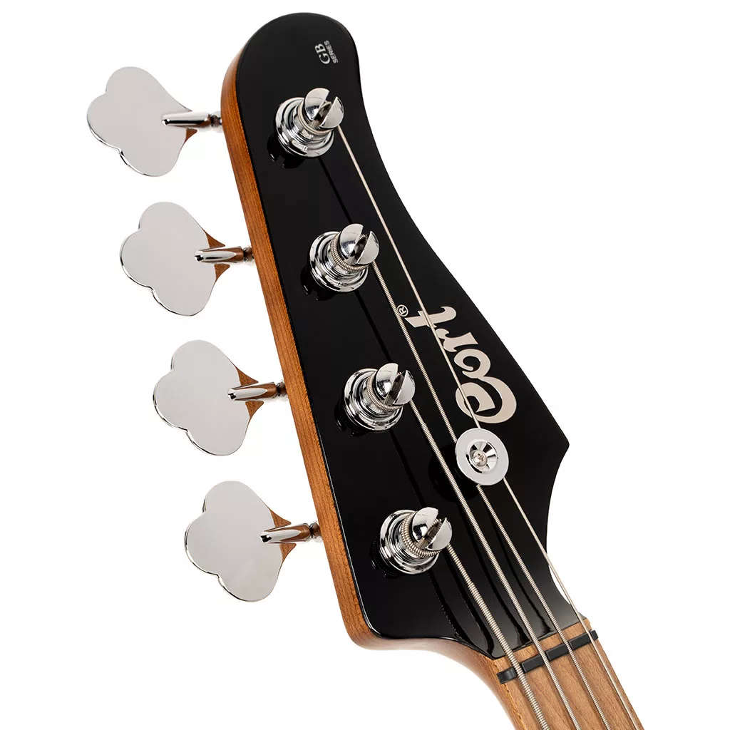 Cort GB Short Scale Bass Guitar - Yellow Crush