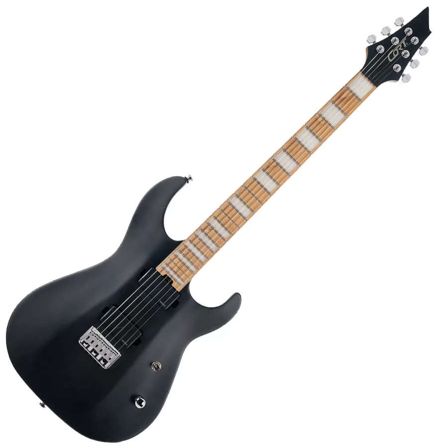 Cort KX600 HH Electric Guitar with Bag - Black Satin