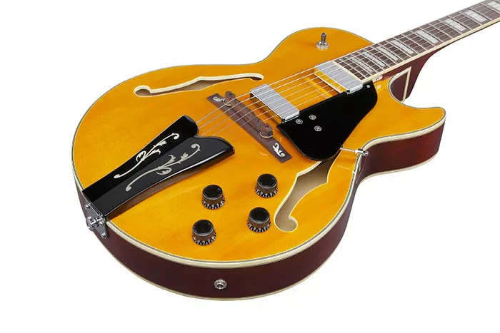 Ibanez GB10EM Hollow Body Electric Guitar - Antique Amber