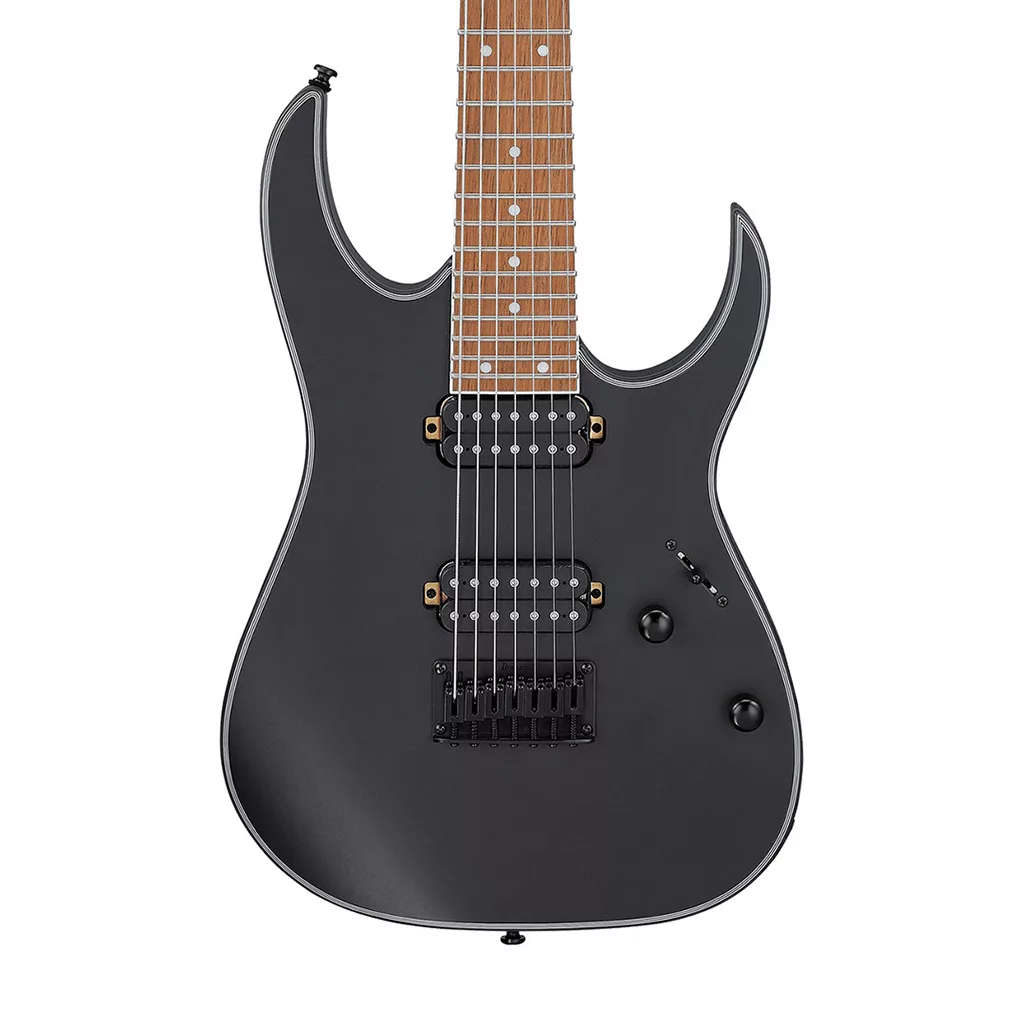 Ibanez RG7421EX 7-String Electric Guitar - Black Flat