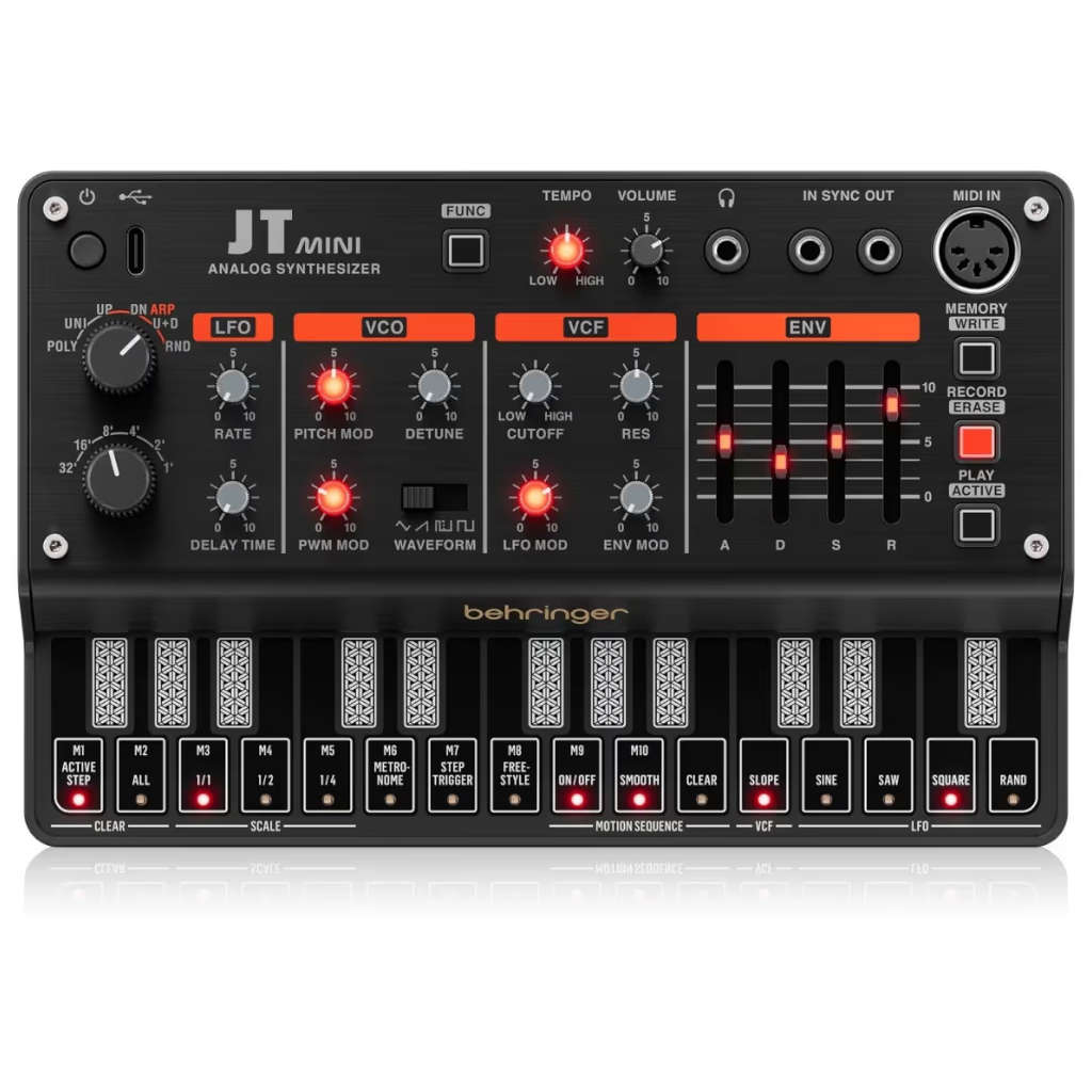 Behringer JT Mini Polyphonic 3-voice Analog Synthesizer