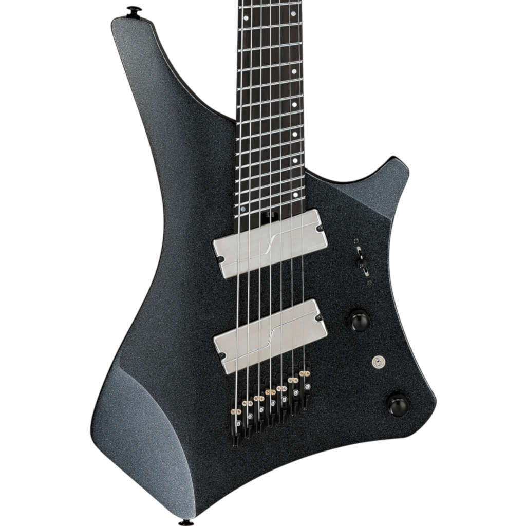Ibanez Alpha A527 Multi-scale 7-string Electric Guitar - Iron Pewter
