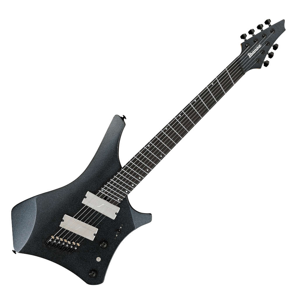 Ibanez Alpha A527 Multi-scale 7-string Electric Guitar - Iron Pewter