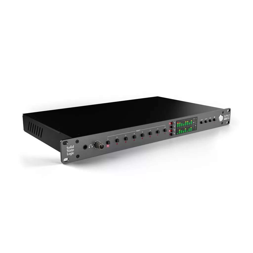 Solid State Logic ALPHA 8 - 8-in/8-out Pro-Grade AD/DA Converter & 18-in/18-out USB Audio Interface