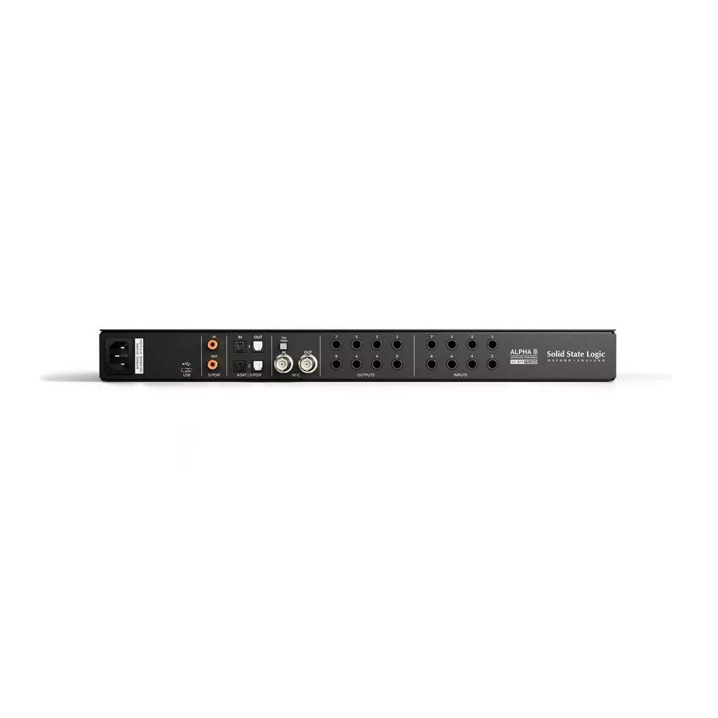 Solid State Logic ALPHA 8 - 8-in/8-out Pro-Grade AD/DA Converter & 18-in/18-out USB Audio Interface