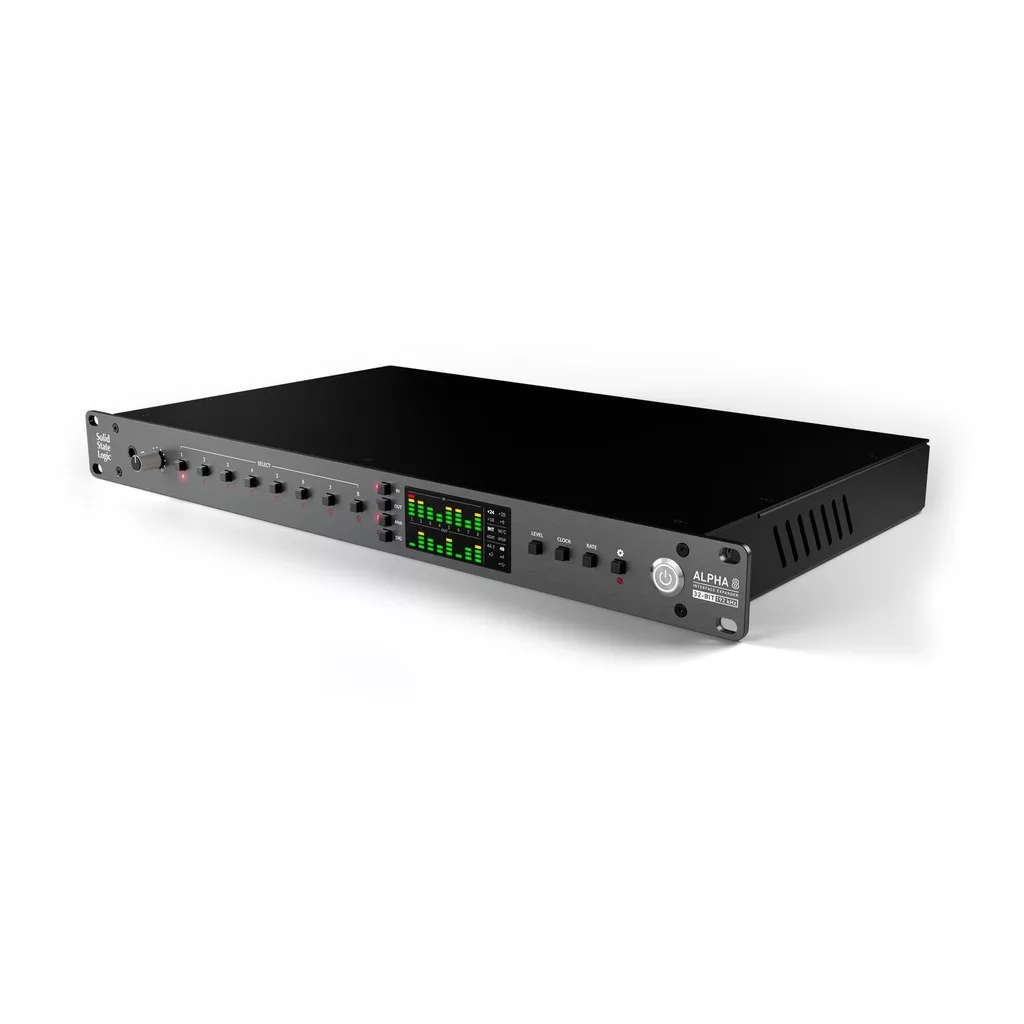 Solid State Logic ALPHA 8 - 8-in/8-out Pro-Grade AD/DA Converter & 18-in/18-out USB Audio Interface