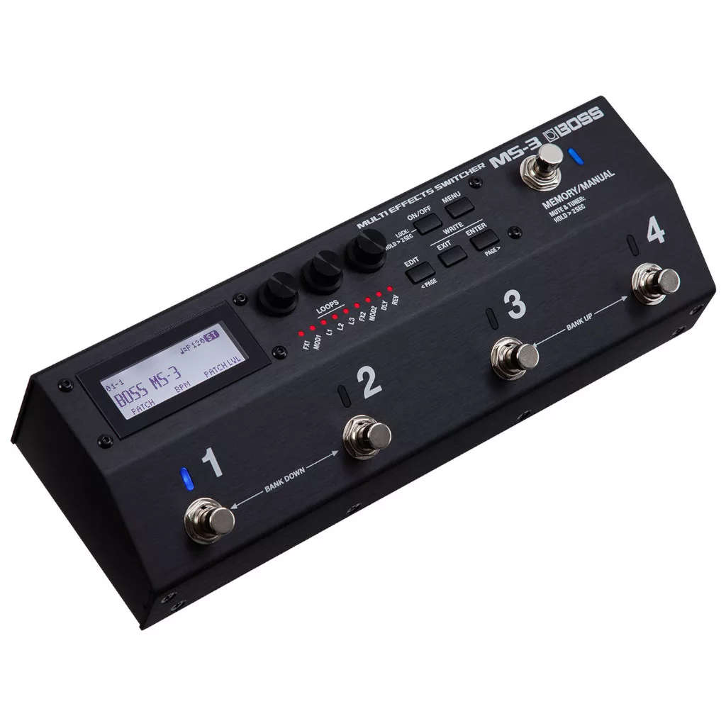 Boss MS-3 Multi Effects and Switcher Pedal (Open Box)