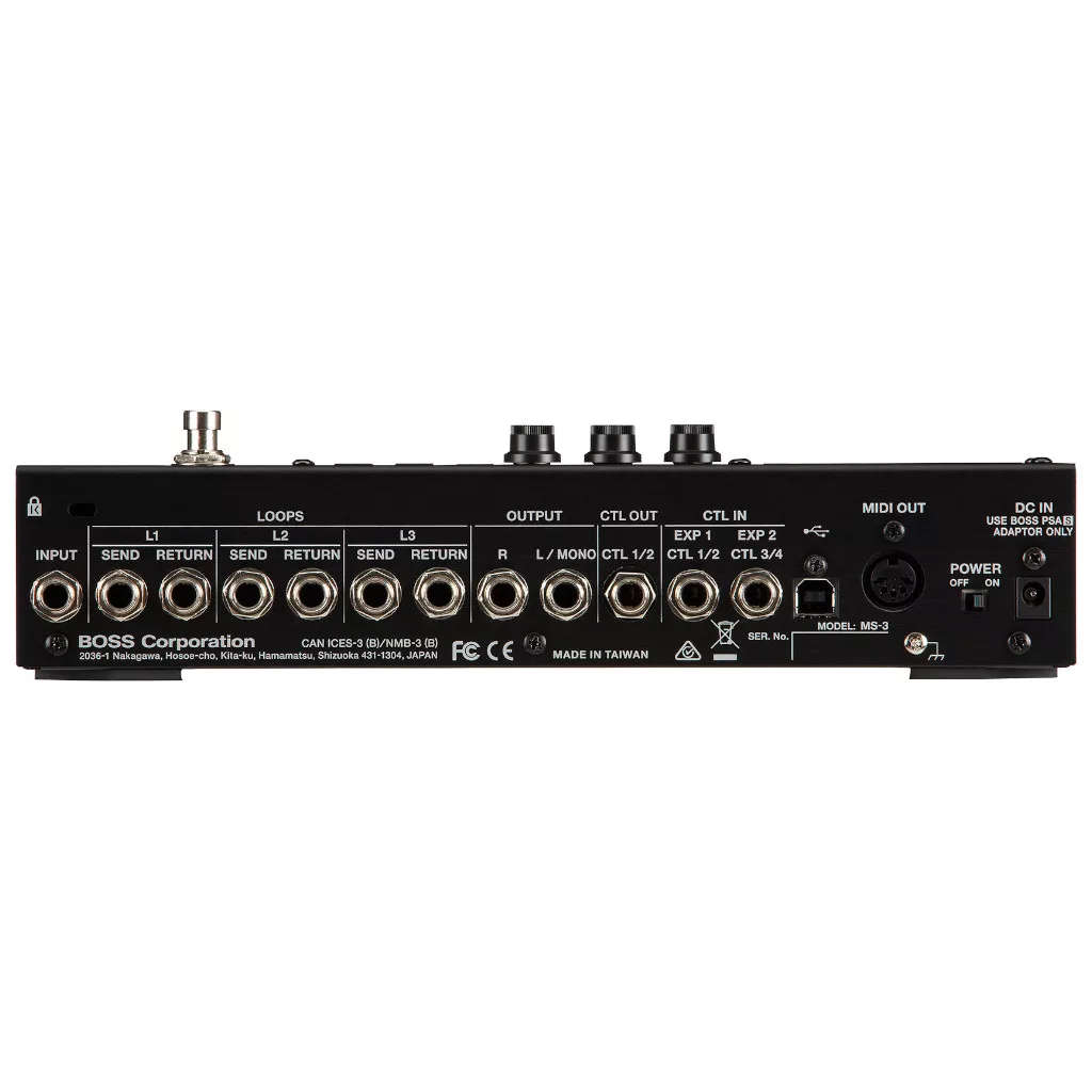 Boss MS-3 Multi Effects and Switcher Pedal (Open Box)