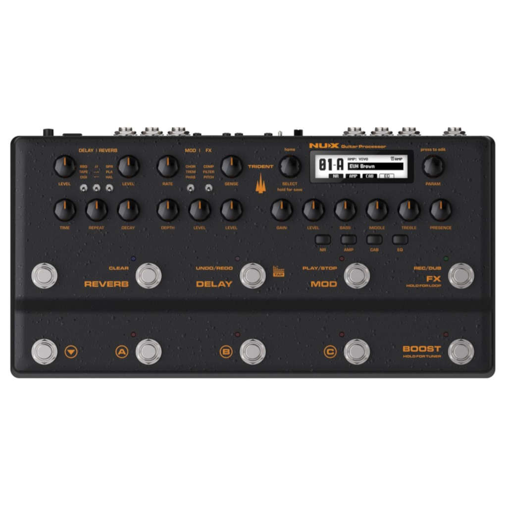 NUX Trident Amp Modeling and Multi-FX Pedal