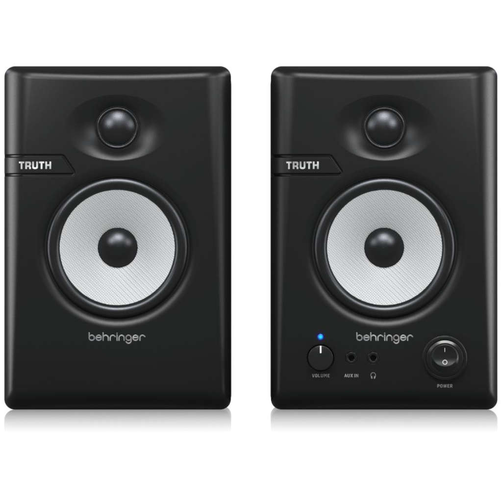 Behringer Truth 3.5-inch Powered Studio Monitors with Bluetooth - Black
