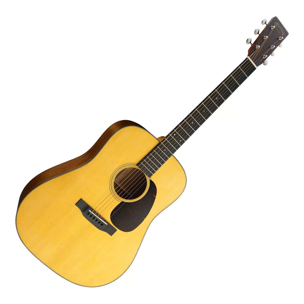 CF MARTIN D-18 Acoustic Guitar with Spruce Top - Natural Satin