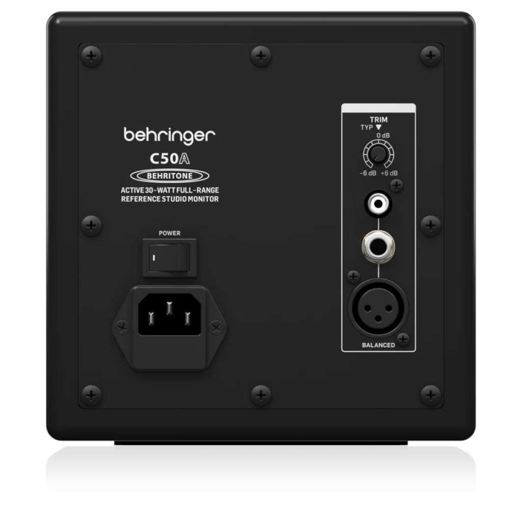 Behringer Behritone C50A Active 30 Watt Full Range Reference Studio Monitor (pair)