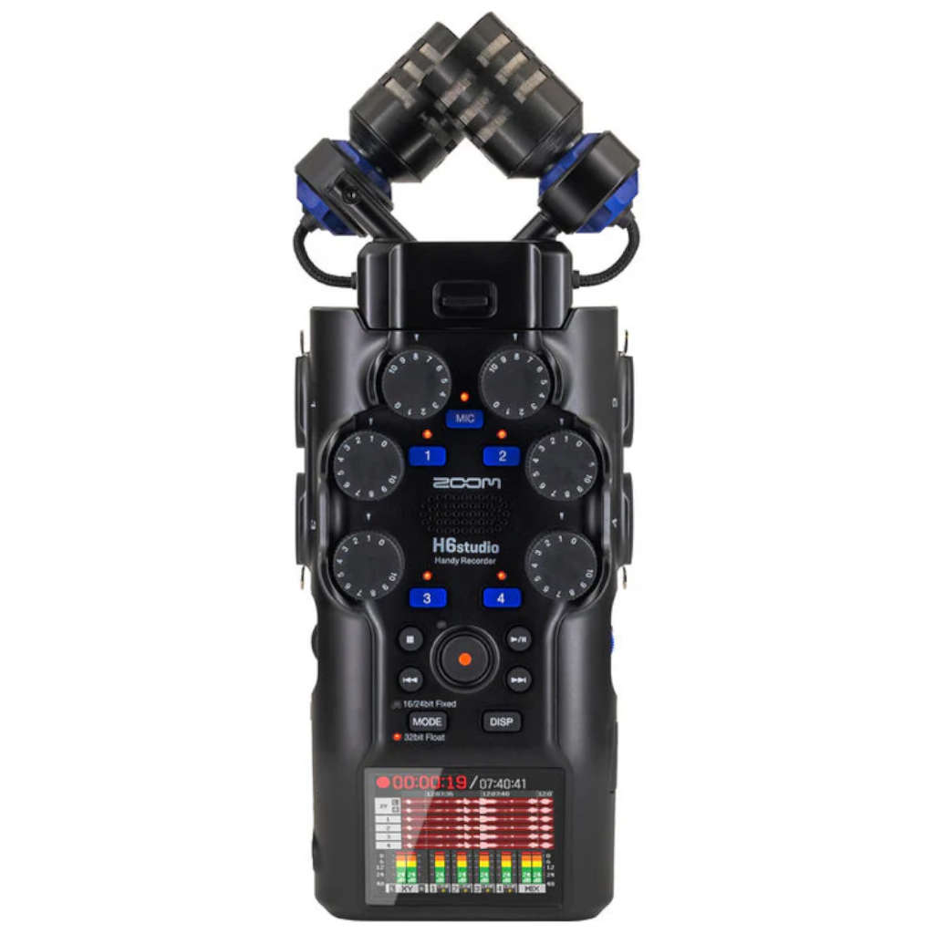 Zoom H6studio Handheld Recorder
