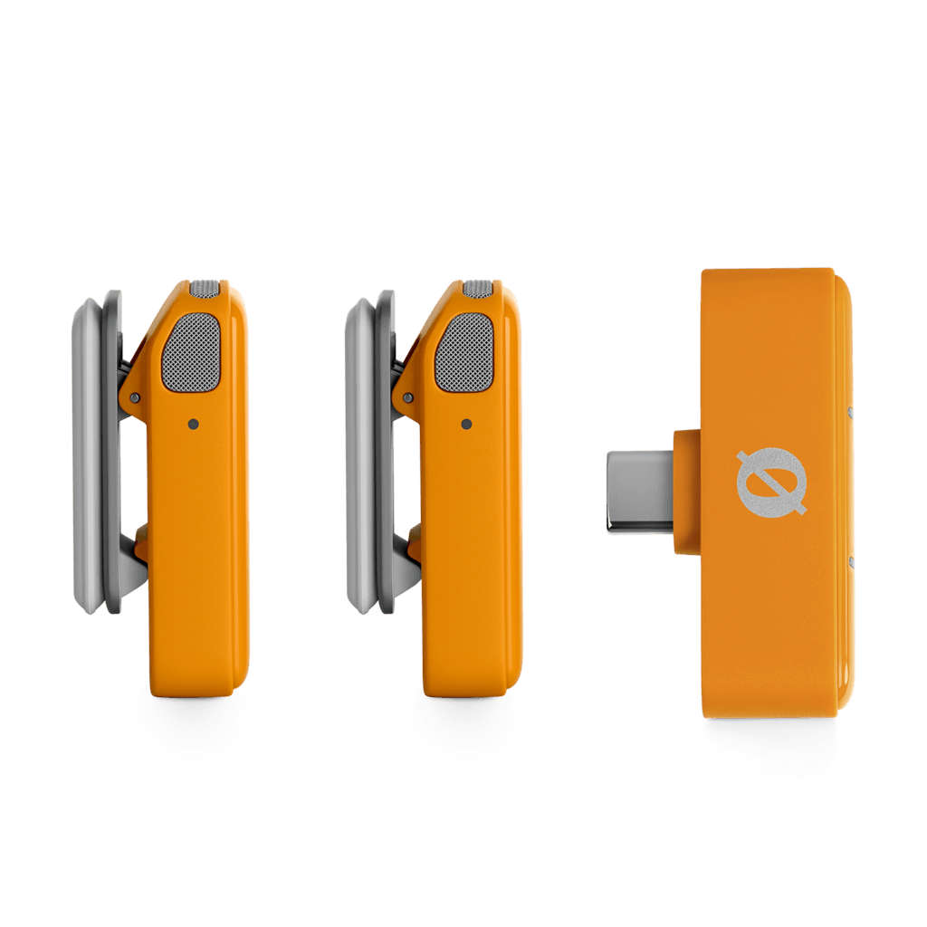 Rode Wireless Micro Microphone Kit - USB-C - Orange