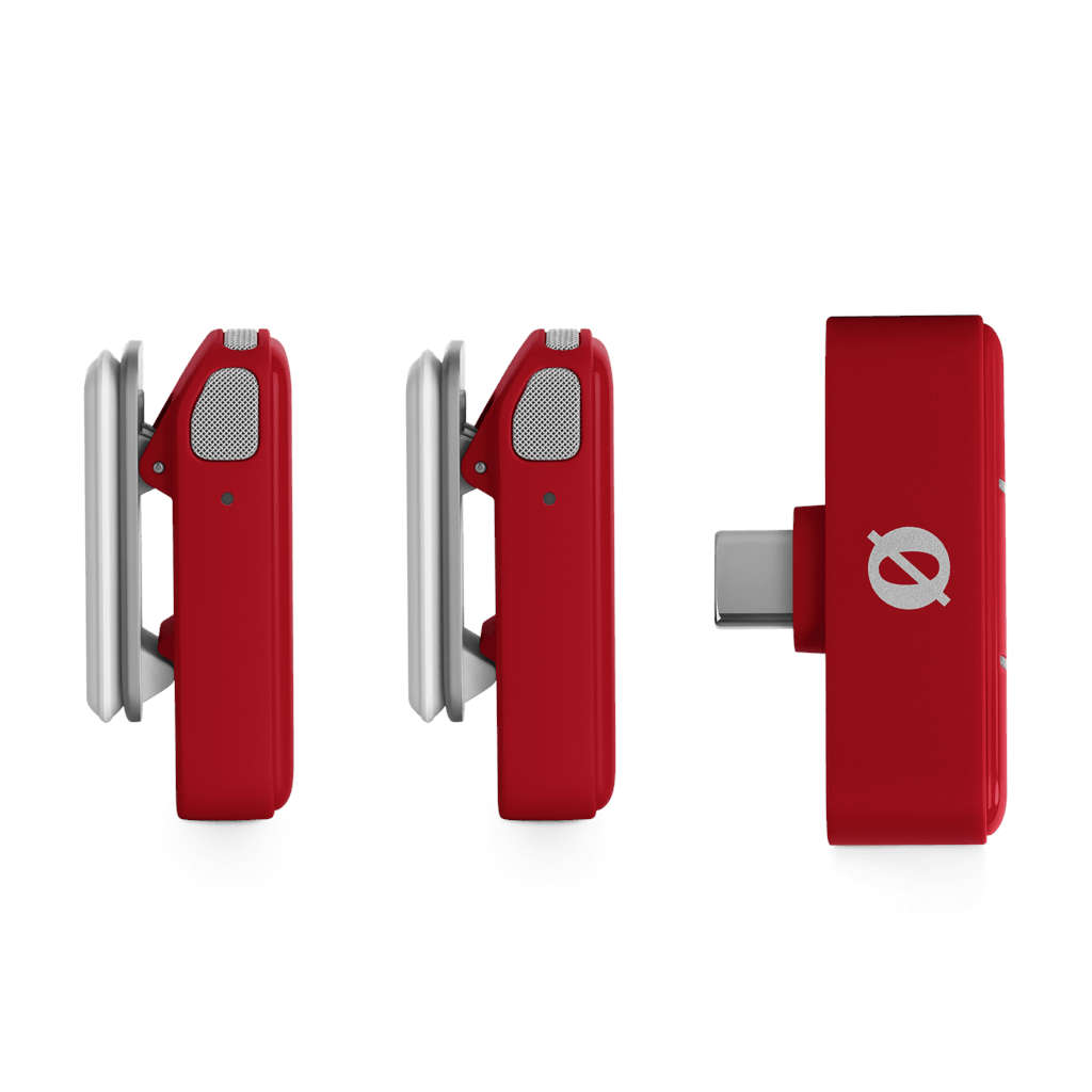 Rode Wireless Micro Microphone Kit - USB-C - Red
