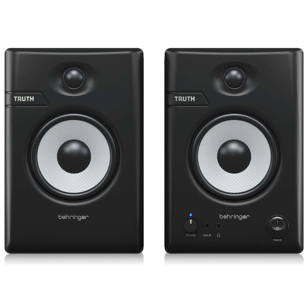 Behringer Truth 4.5-inch Powered Studio Monitors with Bluetooth - Black
