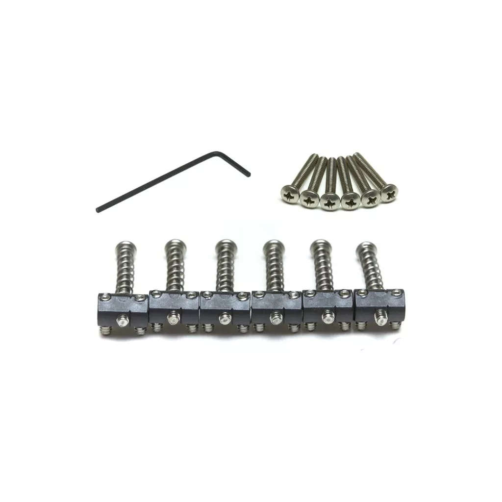 GRAPH TECH String Saver Saddle Originals Barrel Elec - Tele Style 6Pcs