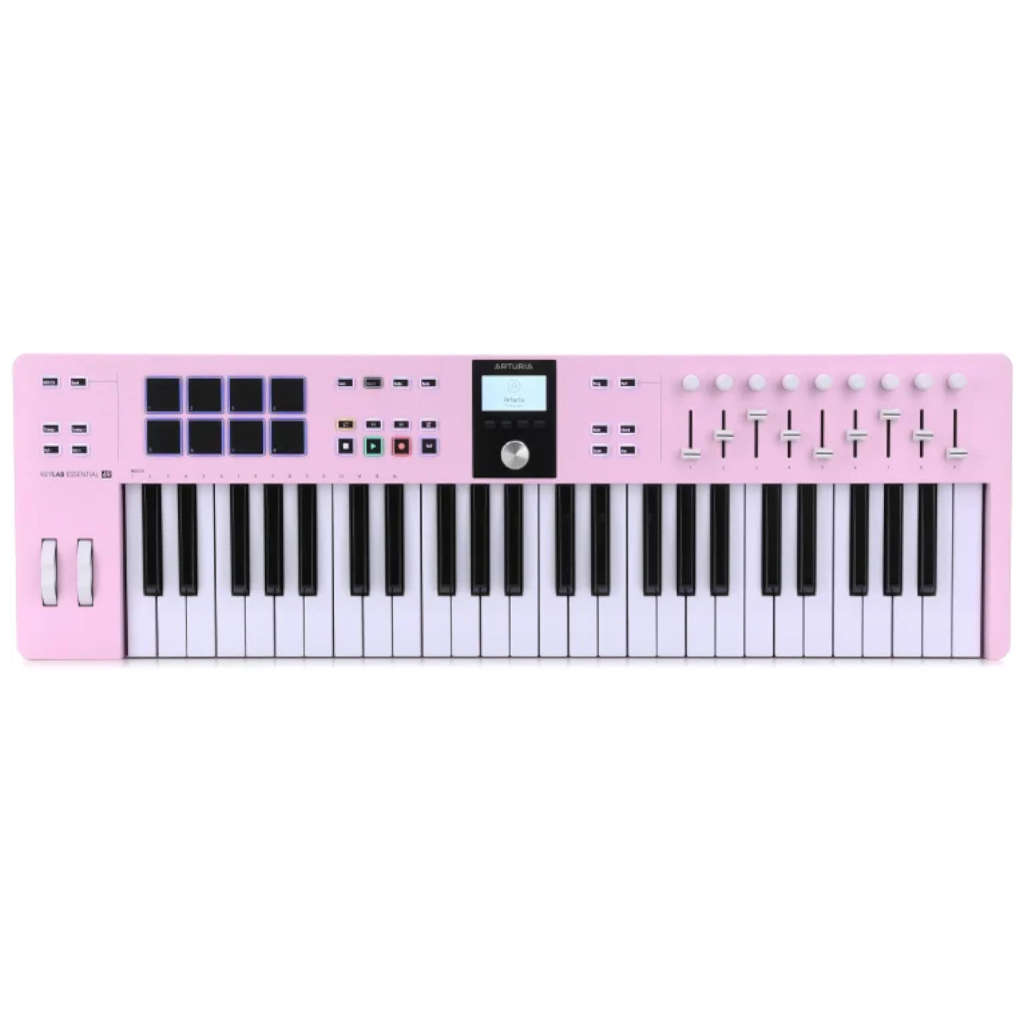 Arturia KeyLab Essential mk3 49-key Keyboard Controller - Rose Quartz