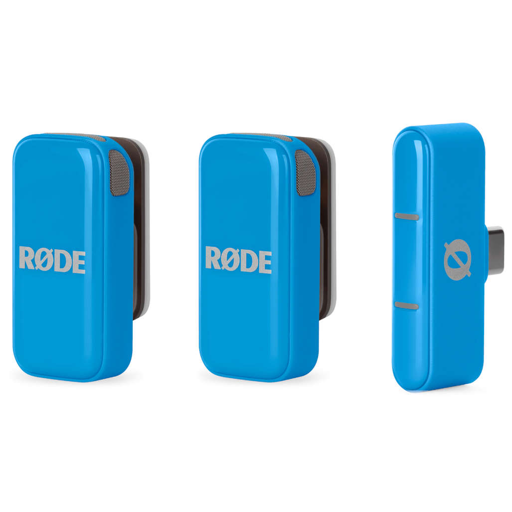 Rode Wireless Micro Microphone Kit - USB-C, Blue