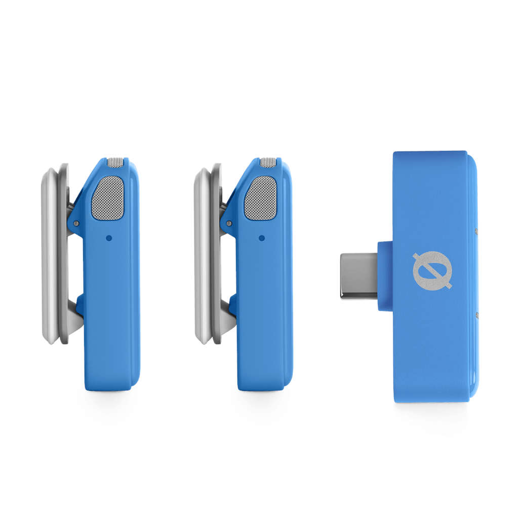 Rode Wireless Micro Microphone Kit - USB-C, Blue