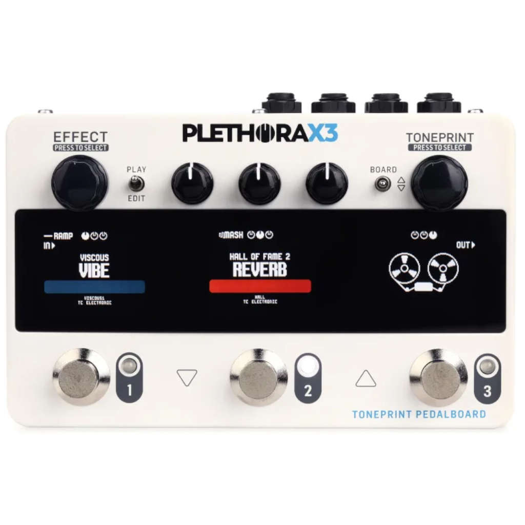 TC Electronic Plethora X3 TonePrint Multi-FX Pedalboard