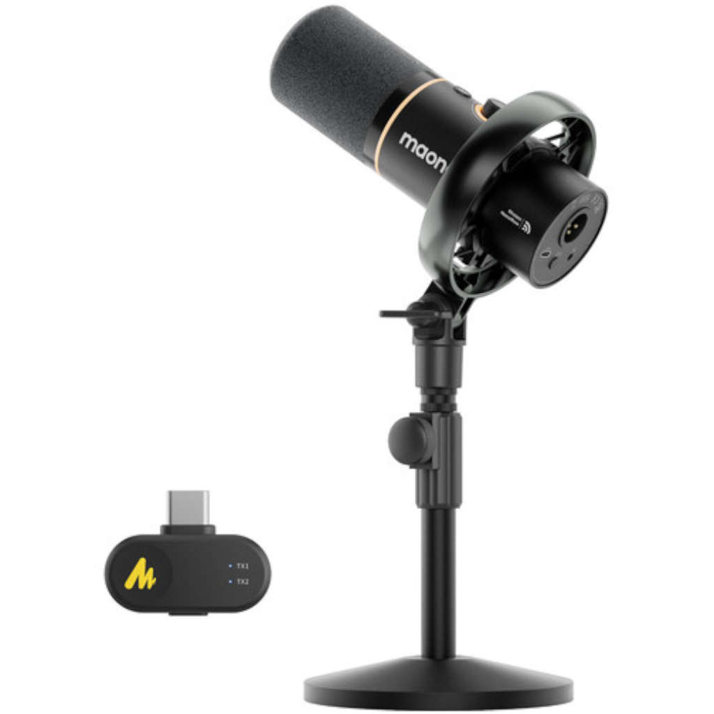 Maono PD200W Hybrid Podcasting Microphone