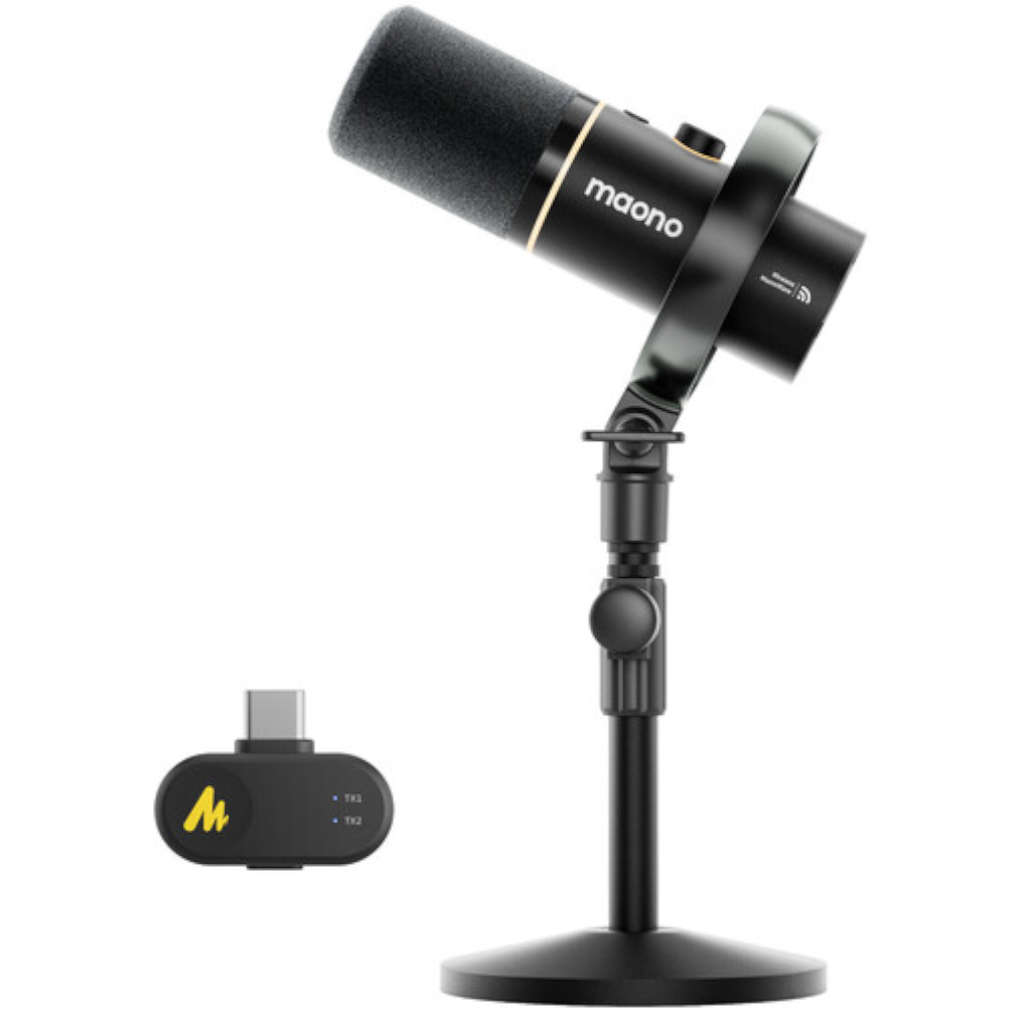 Maono PD200W Hybrid Podcasting Microphone