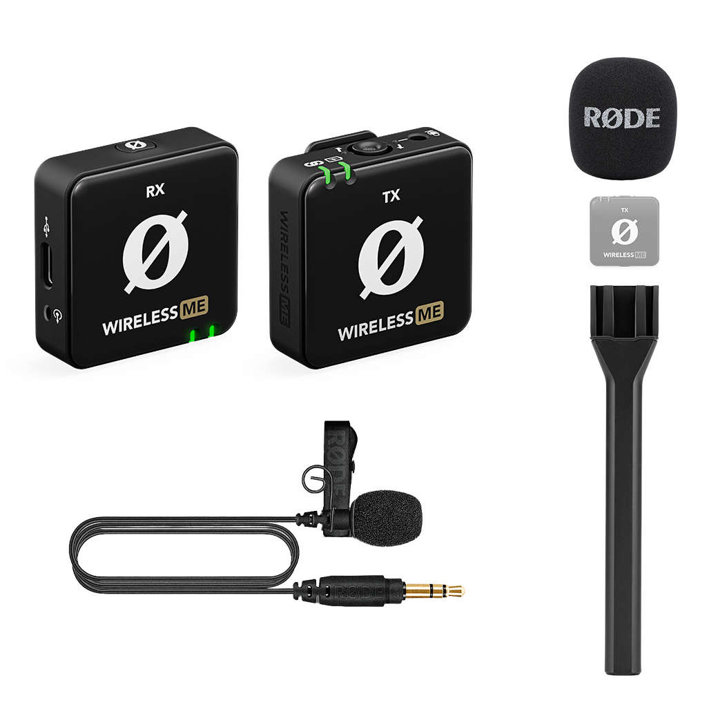 RØDE Wireless ME Wireless Microphone Bundle + Free Lavalier GO & Interview GO